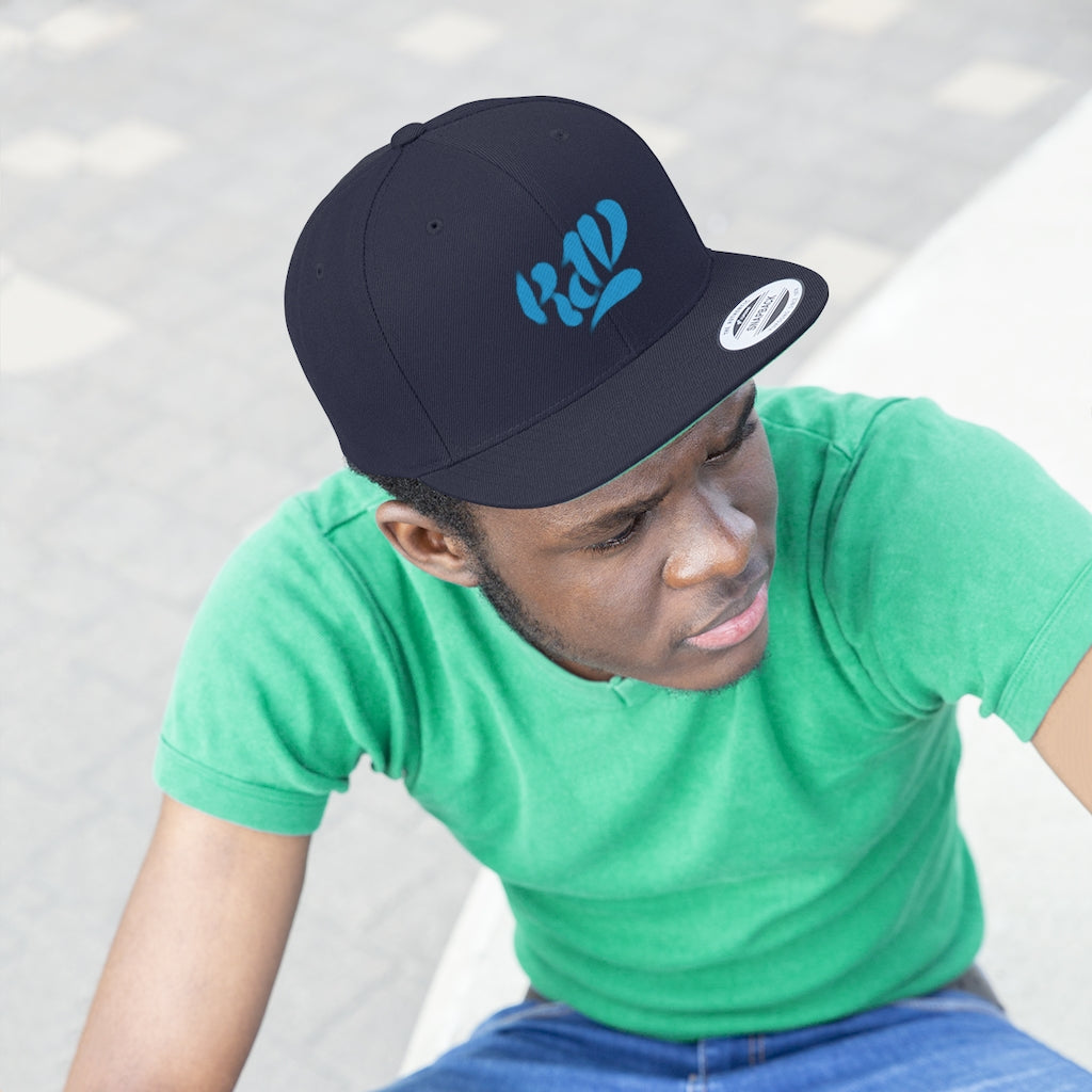 Rad Unisex Flat Bill Hat
