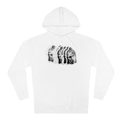 Unisex Hooded Sweatshirt with BuddhaSkull Slaps (print)