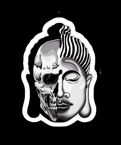 3 BuddhaSkull Stickers