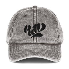 Black Rad Vintage Cotton Twill Cap