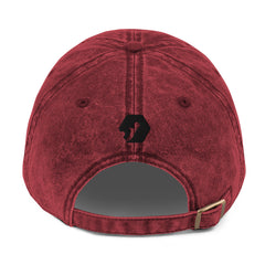 Black Rad Vintage Cotton Twill Cap