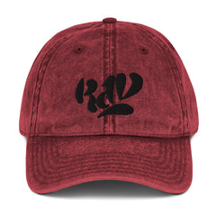 Black Rad Vintage Cotton Twill Cap